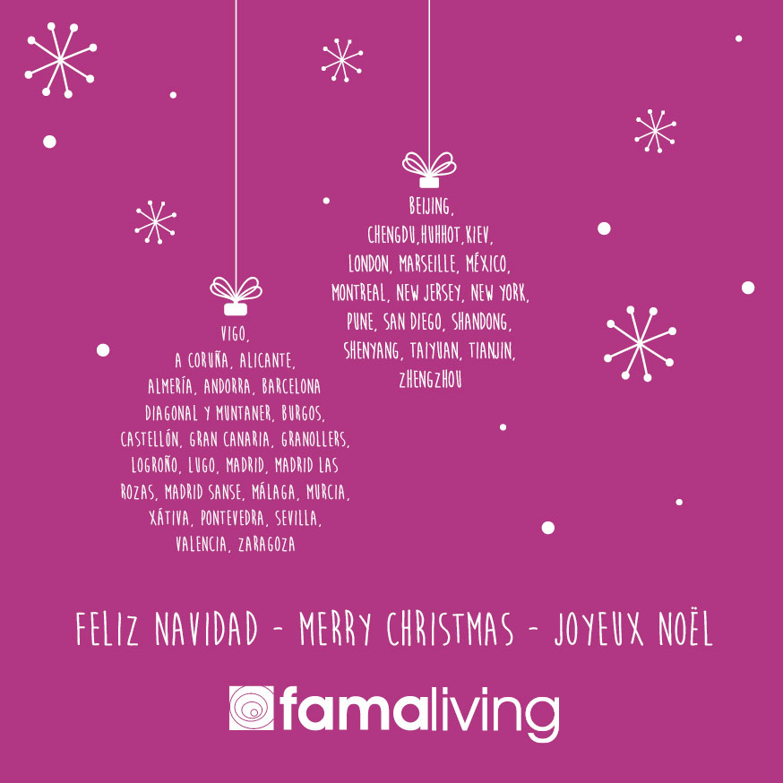Navidad Famaliving Barcelona Diagonal